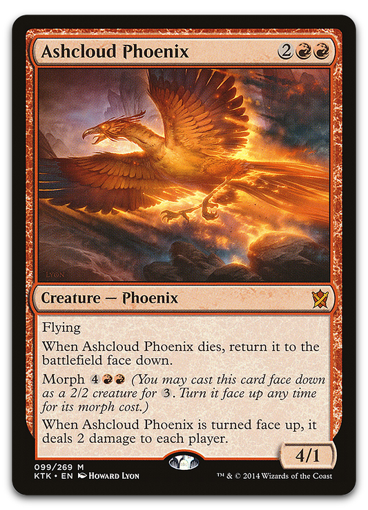 Ashcloud Phoenix (Khans of Tarkir)
