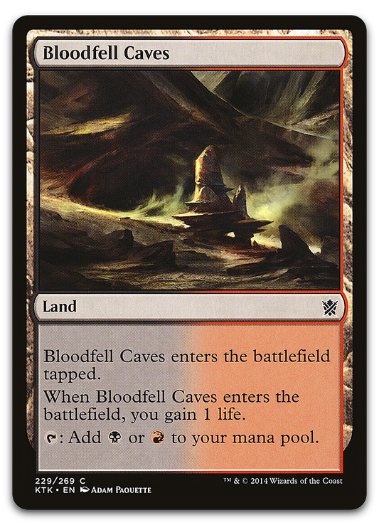 Bloodfell Caves (Khans of Tarkir)