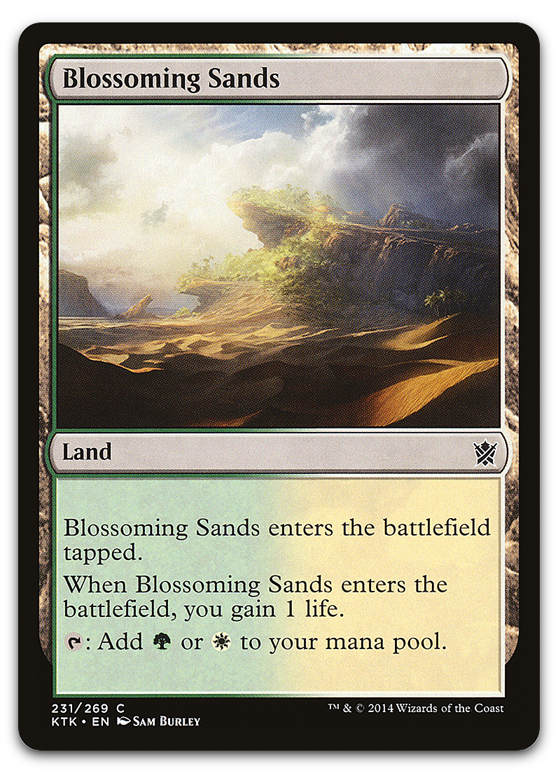Blossoming Sands (Khans of Tarkir)