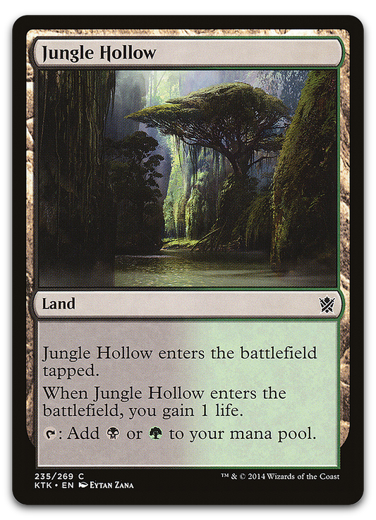 Jungle Hollow (Khans of Tarkir)