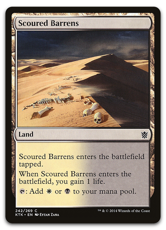 Scoured Barrens (Khans of Tarkir)