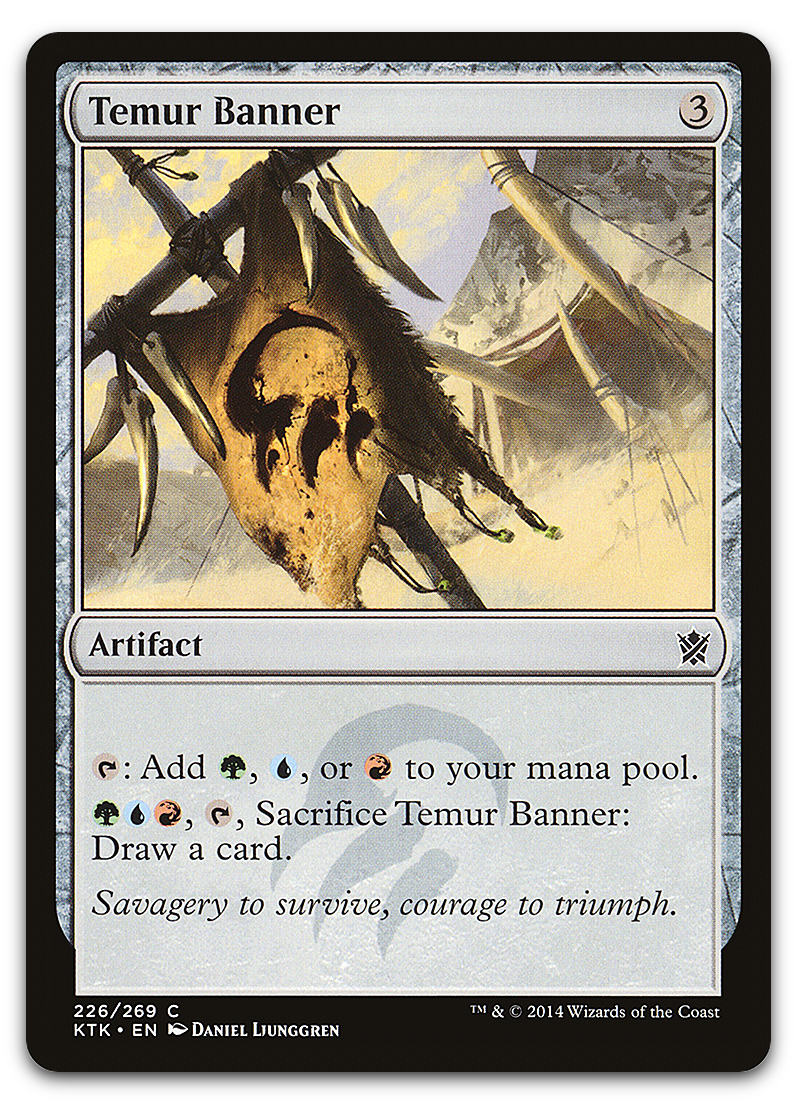 Temur Banner (Khans of Tarkir)