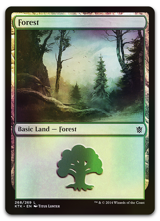 Forest (268) (Khans of Tarkir)
