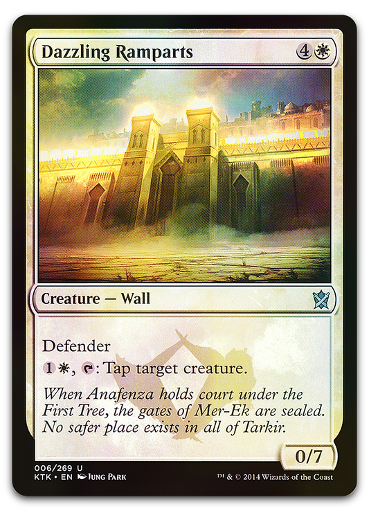 Dazzling Ramparts (Khans of Tarkir)
