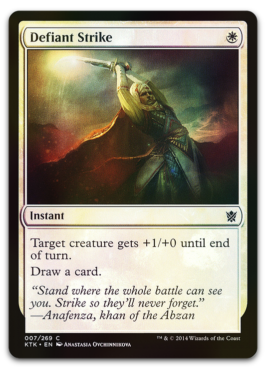 Defiant Strike (Khans of Tarkir)