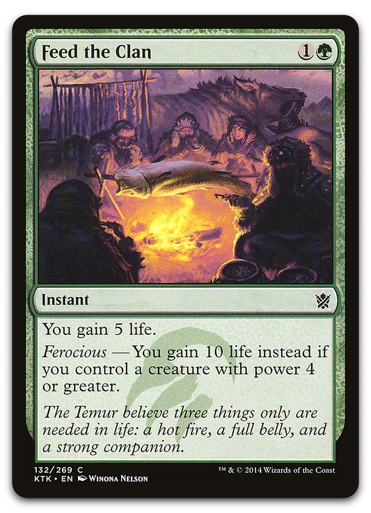 Feed the Clan (Khans of Tarkir)
