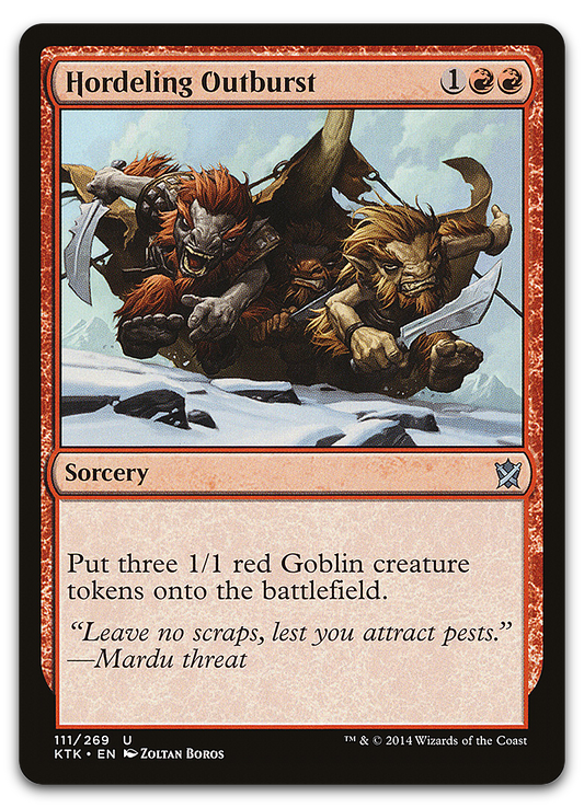 Hordeling Outburst (Khans of Tarkir)