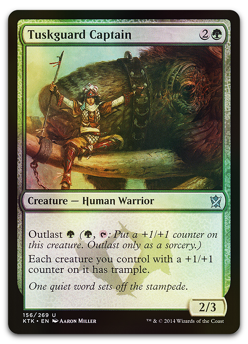 Tuskguard Captain (Khans of Tarkir)