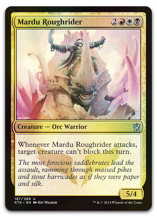 Mardu Roughrider (Khans of Tarkir)