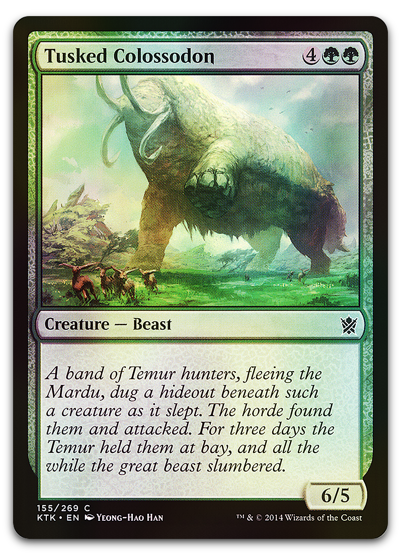 Tusked Colossodon (Khans of Tarkir)