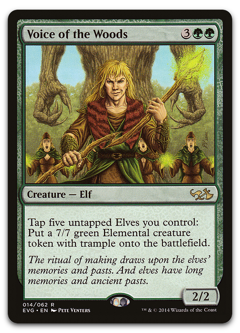 Voice of the Woods (Duel Decks: Anthology)