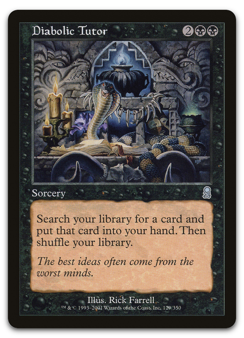 Diabolic Tutor (Odyssey)