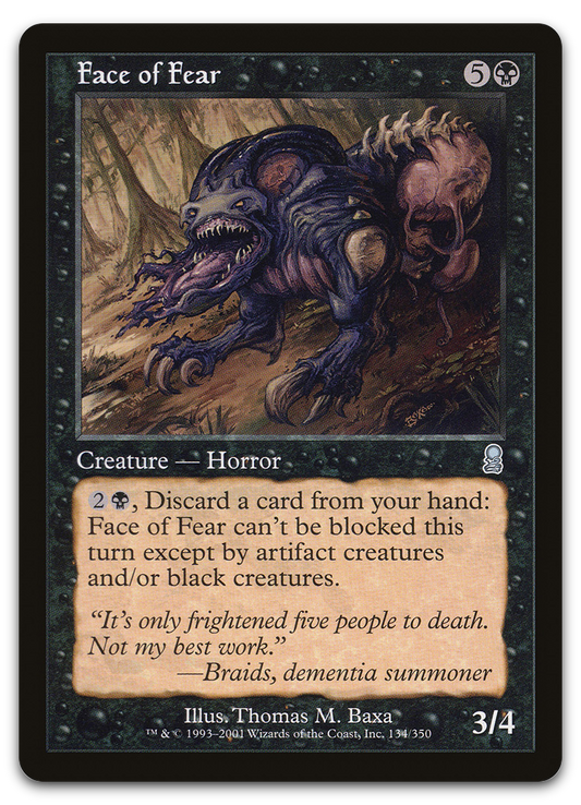 Face of Fear (Odyssey)