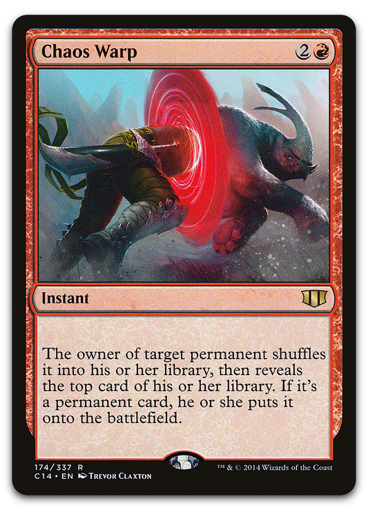 Chaos Warp (Commander 2014)
