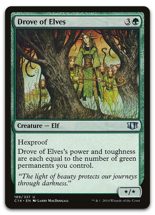 Drove of Elves (Commander 2014)