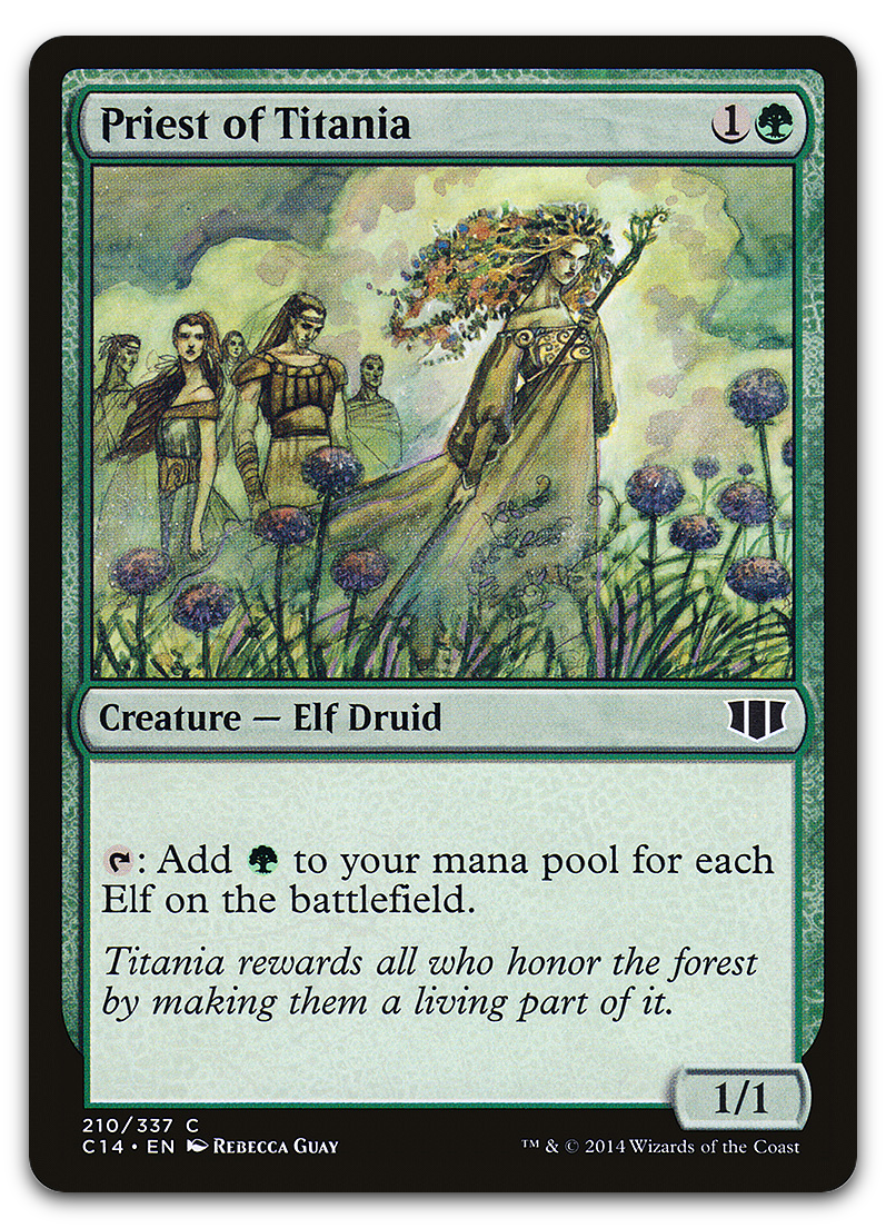 Priest of Titania (Commander 2014)