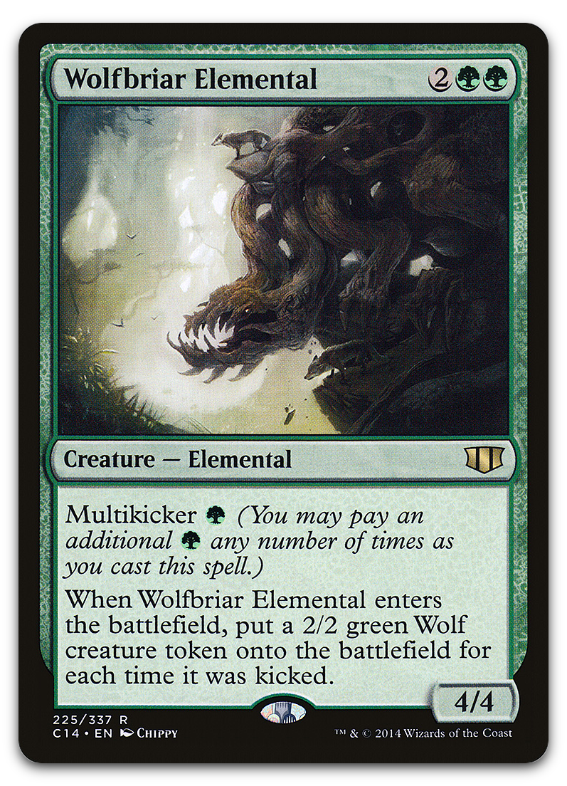 Wolfbriar Elemental (Commander 2014)