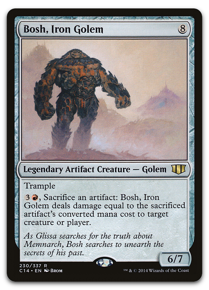 Bosh, Iron Golem (Commander 2014)