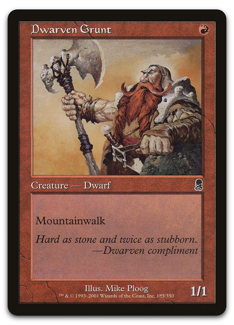 Dwarven Grunt (Odyssey)