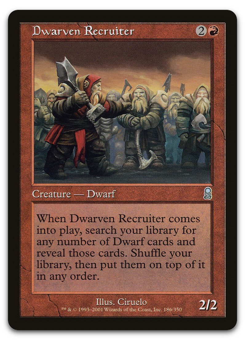 Dwarven Recruiter (Odyssey)