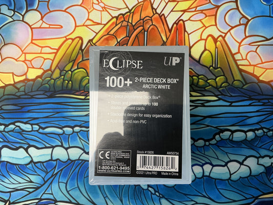 UltraPro Eclipse 2-Piece Deck Box (Arctic White)