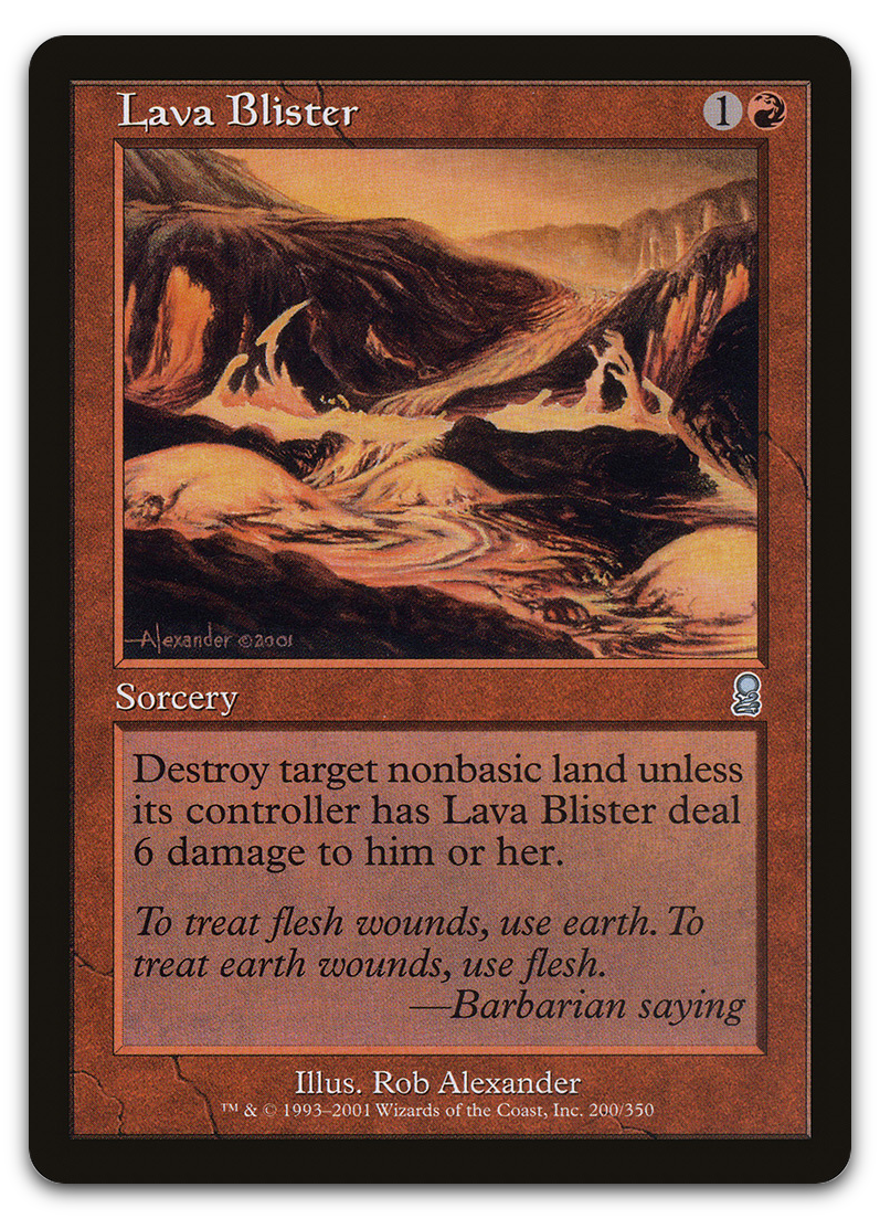 Lava Blister (Odyssey)