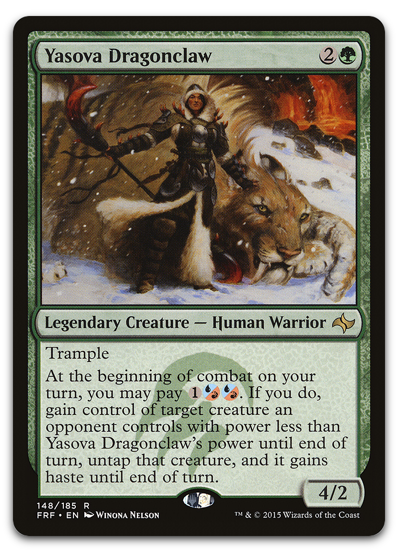 Yasova Dragonclaw (Fate Reforged)