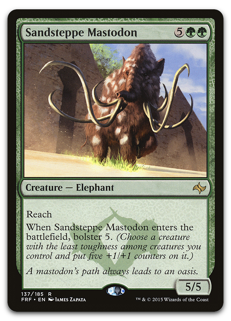 Sandsteppe Mastodon (Fate Reforged)