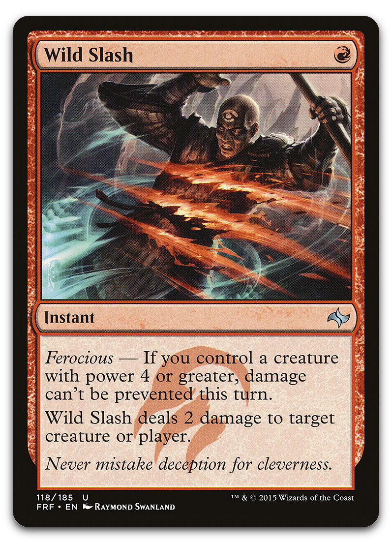 Wild Slash (Fate Reforged)