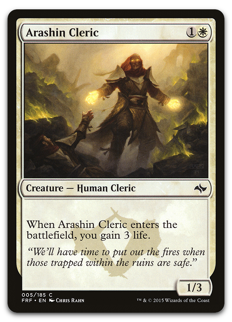 Arashin Cleric (Fate Reforged)