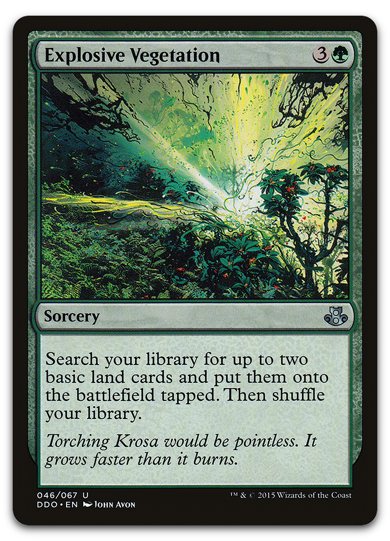 Explosive Vegetation (Duel Decks: Elspeth vs. Kiora)