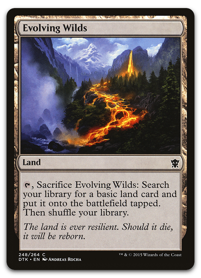 Evolving Wilds (Dragons of Tarkir)
