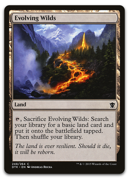 Evolving Wilds (Dragons of Tarkir)