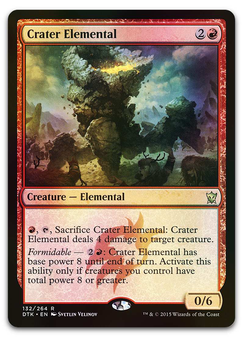 Crater Elemental (Dragons of Tarkir)