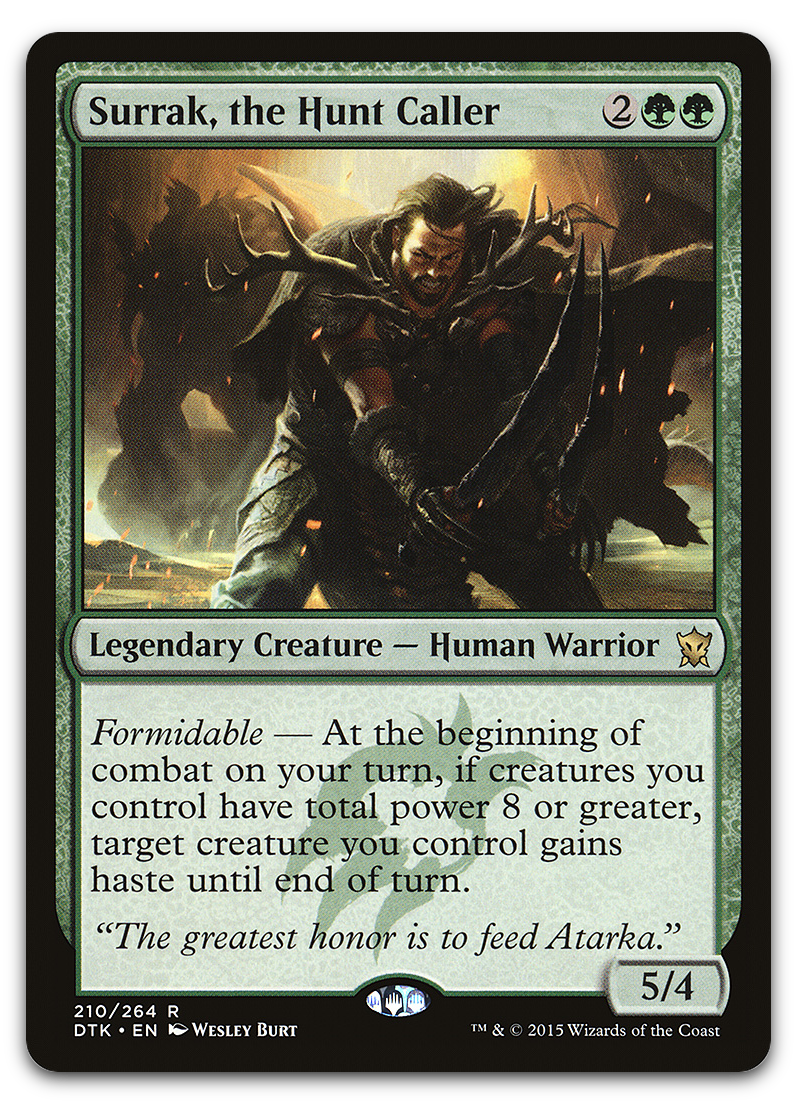 Surrak, the Hunt Caller (Dragons of Tarkir)