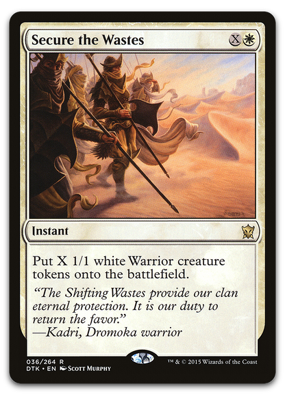 Secure the Wastes (Dragons of Tarkir)