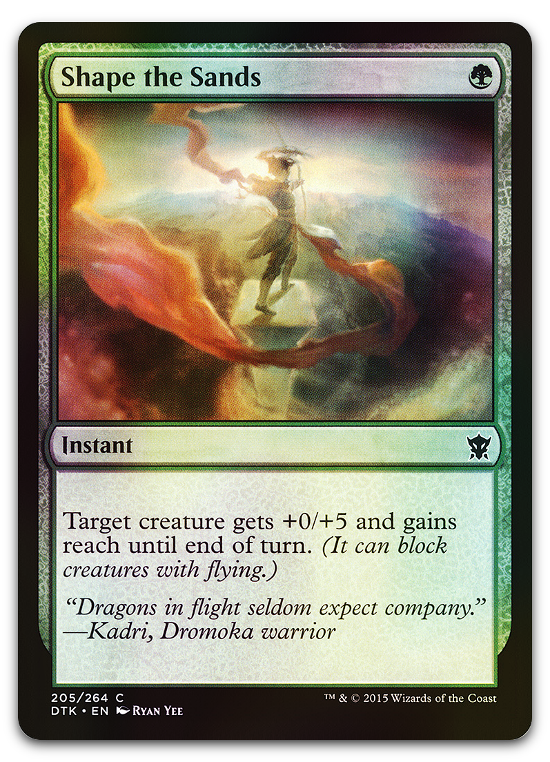 Shape the Sands (Dragons of Tarkir)