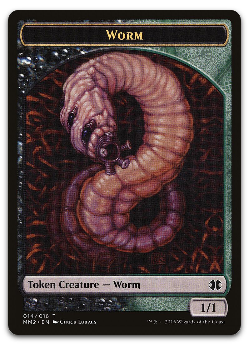 Worm Token (Modern Masters 2015)