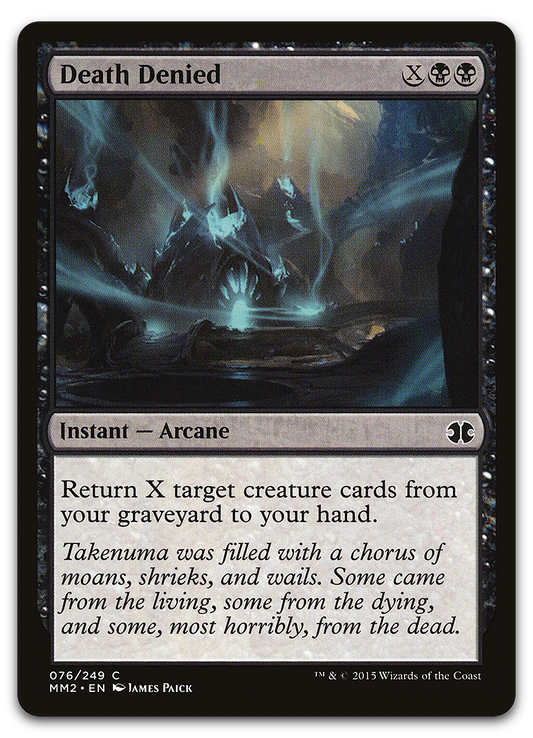 Death Denied (Modern Masters 2015)