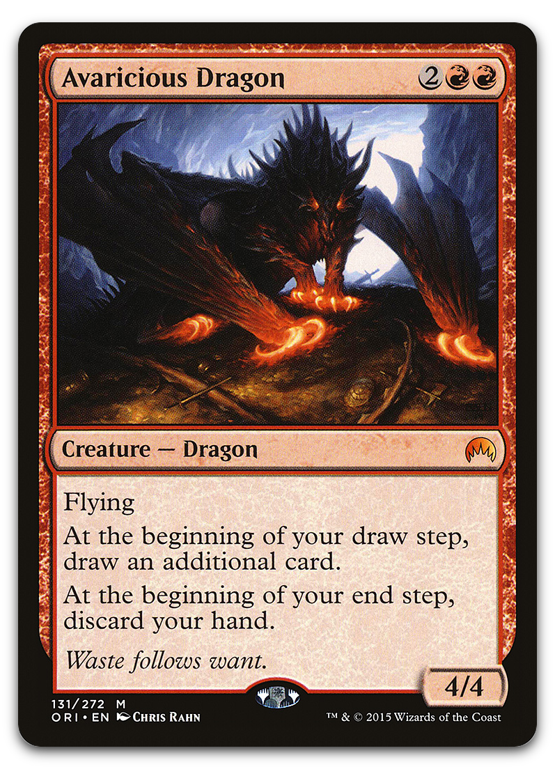 Avaricious Dragon (Magic Origins)