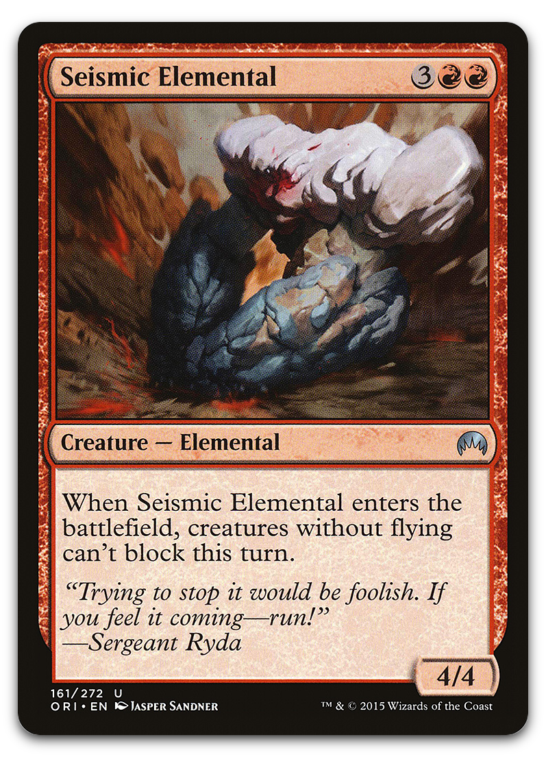 Seismic Elemental (Magic Origins)