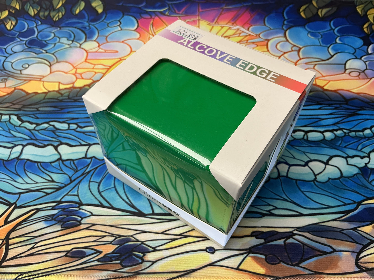 UltraPro Deckbox: Alcove Edge 100+ Vivid (Green)