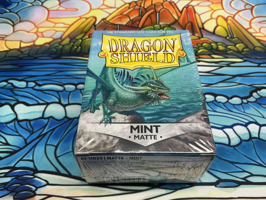 Dragon Shield Sleeves: Standard- Matte Mint (100 ct.)