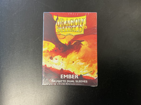 Dragon Shield Sleeves: Standard DUAL- Matte Ember 'Alaric, Revolution Kindler' (100 ct.)