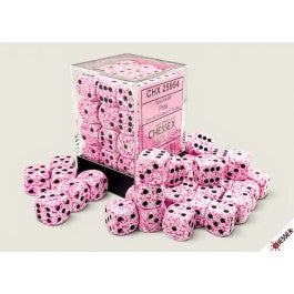 Chessex Dice - Speckled Pink 12mm D6 Dice Block (36 Dice)