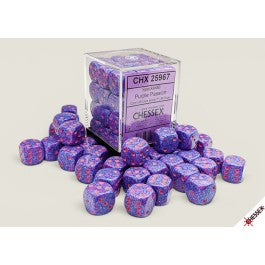 Chessex Dice - Speckled Purple Passion 12mm d6 Dice Block (36 Dice)