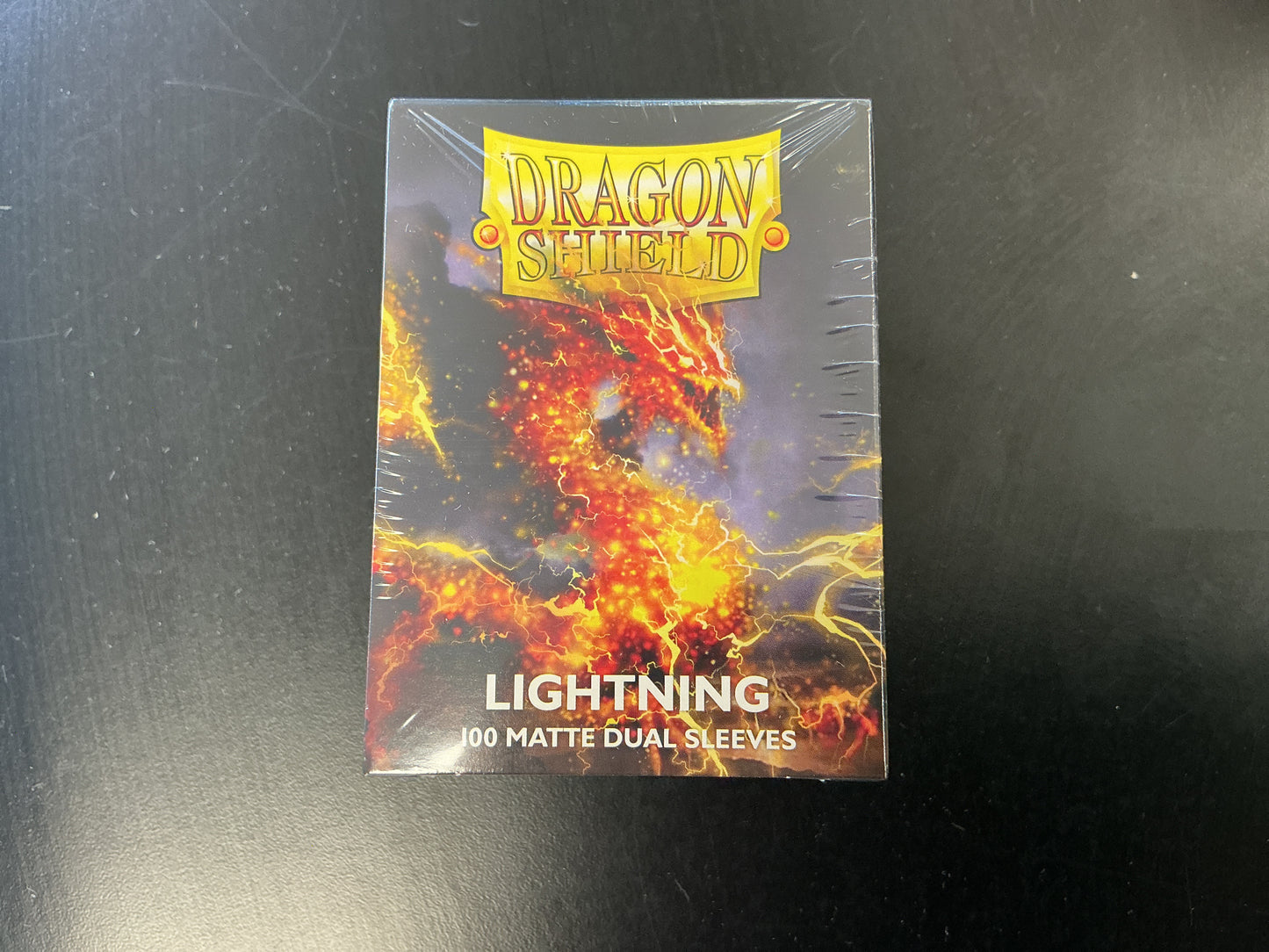 Dragon Shield Sleeves: Standard DUAL- Matte Lightning 'Ailia' (100 ct.)