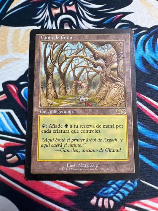 Gaea's Cradle | Urza's Saga | HP | (Spanish Foreign Language Print)