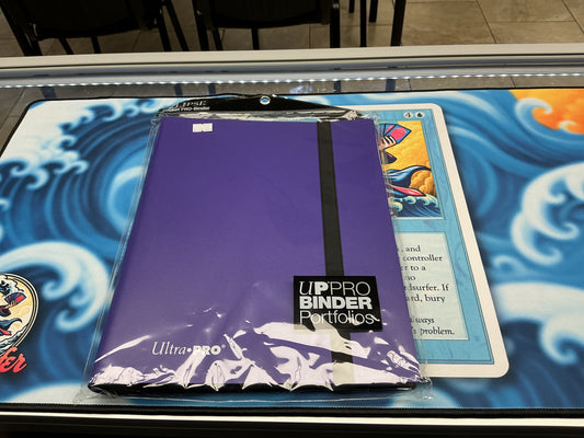 UltraPro Eclipse binder 9-pocket - Royal Purple