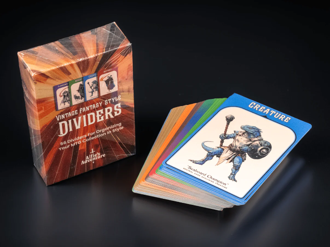 Alfie’s Adventure - Collection Card Dividers - Adventure Style